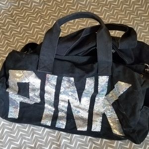 VS PINK large gym/travel duffel bag